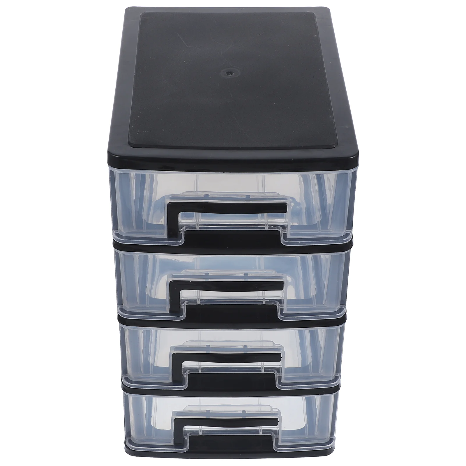 

Transparent Desktop Storage Box Drawer Cabinet Type Closet Multi-layer Shelf Clothing