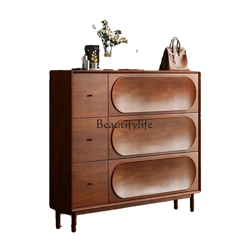 LXالقرون الوسطى نمط القلب دلو خزانة خذاء رقيقة جدا 24 سنتيمتر باب المنزل الرجعية مدخل خزانة SSSSSS #1