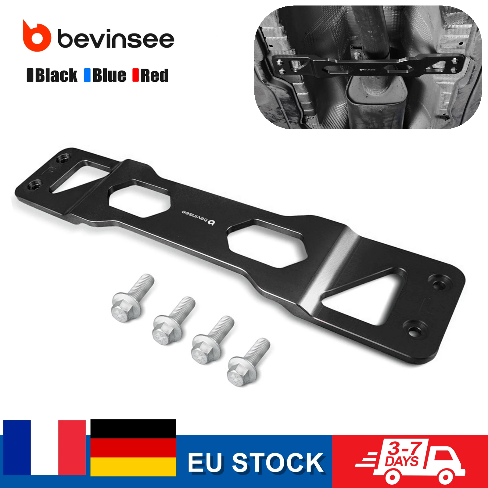(Stock européen) attelle de Tunnel central en aluminium pour VW Golf 7, pour Audi A3/S3 8V Q2, pour SEAT Leon 5F, pour Skoda Octavia 5E