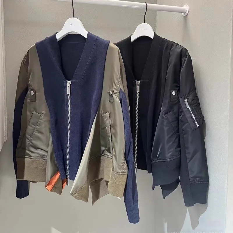 

Осенняя новинка: вязаная куртка-худи в клетку с плюшевым капюшоном, свободный повседневный крой