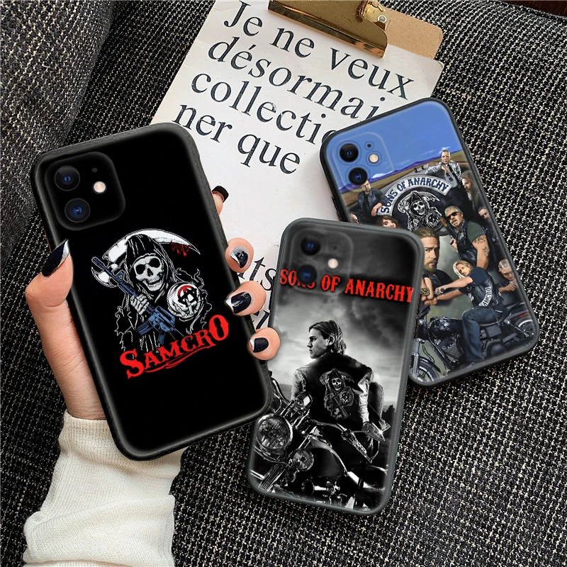 P291 sons of anarchy season 7 Soft Case for Xiaomi Mi A1 A2 A3 9T Pro Poco F1 F2 F3 GT M2 M3 M4 M5 C40 X2 X3 NFC X4 pro