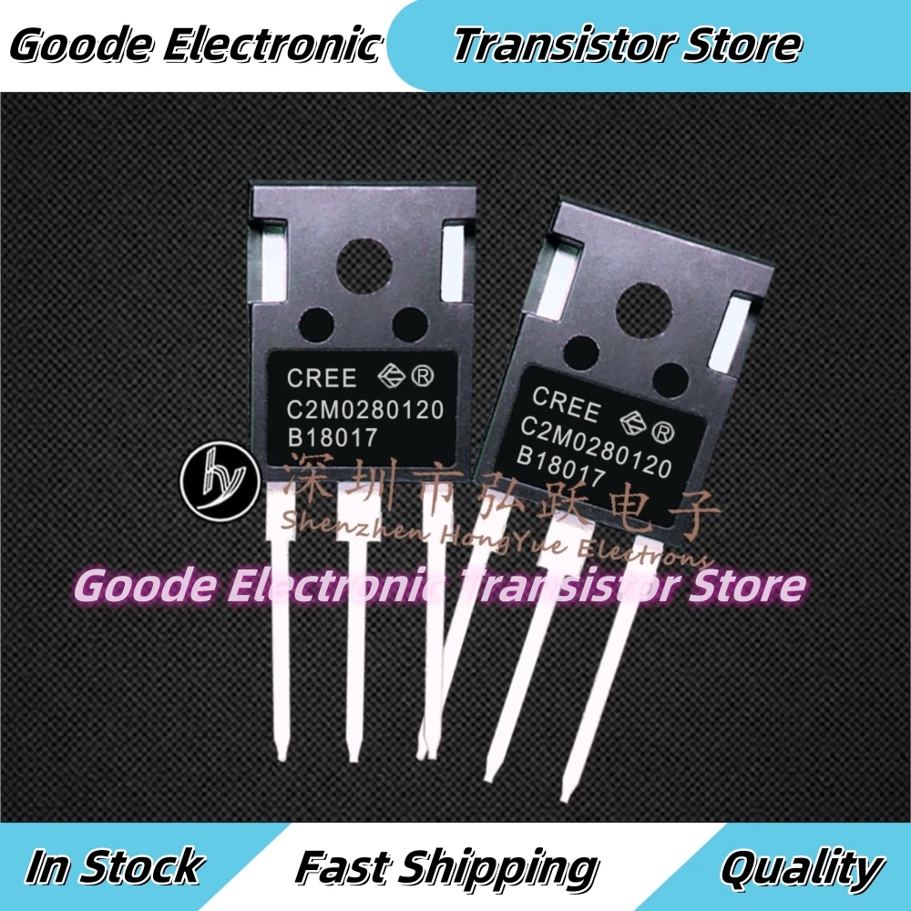 

10PCS C2M0280120 C2M0280120D TO-247 1200V 10A Fast Shipping Best Quality