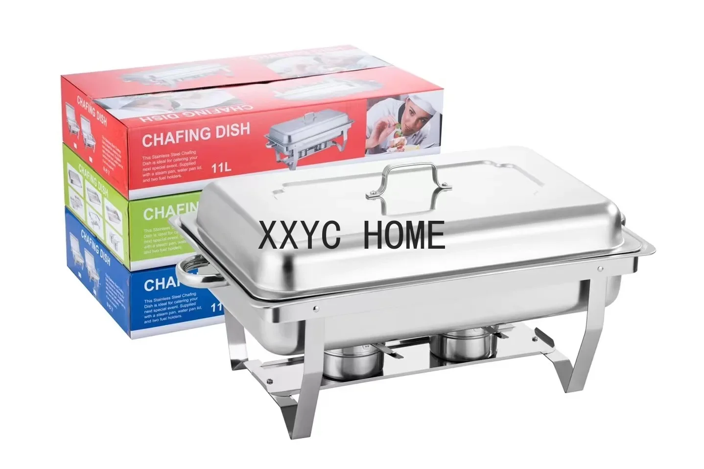 Stainless Steel Buffet Stove Buffet Stove Alcohol Stove Hotel Buffet Maintaining Furnace