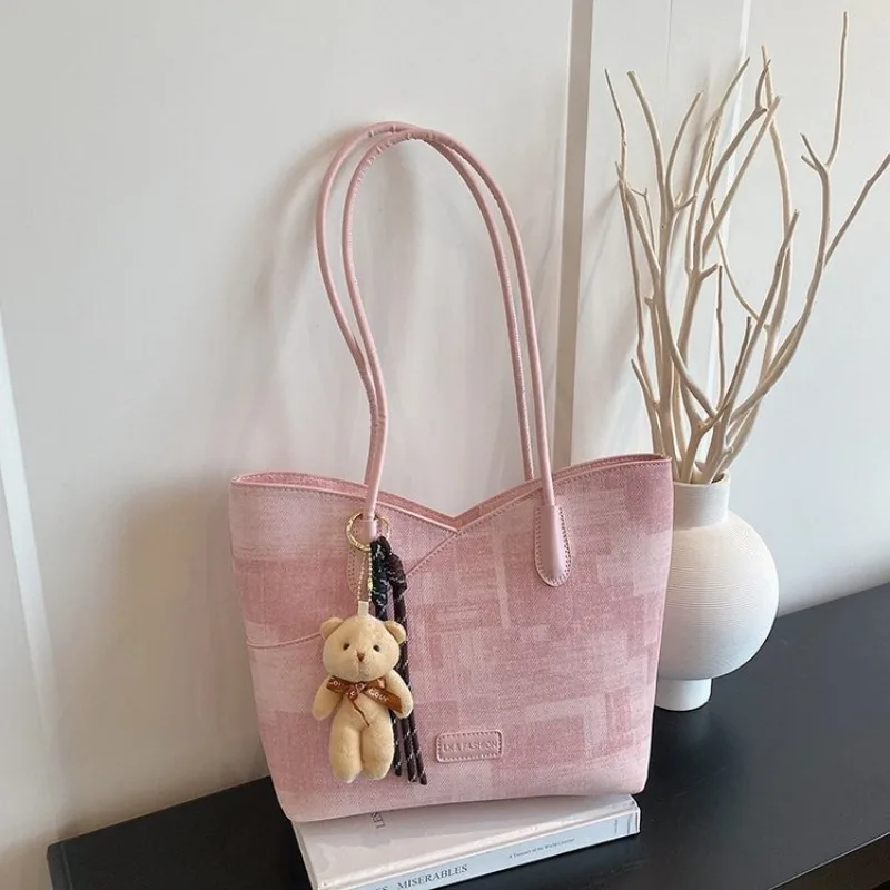 

Modern Retro Mix Leather Lady Bag Elegant Paris Classic Casual Trendy Tote Fashion Crossbody Travel Hand Bag