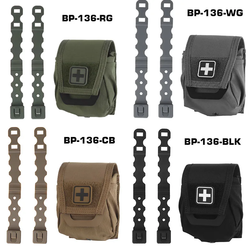 Nuova borsa di stoccaggio medica tattica in nylon da appendere all'aperto