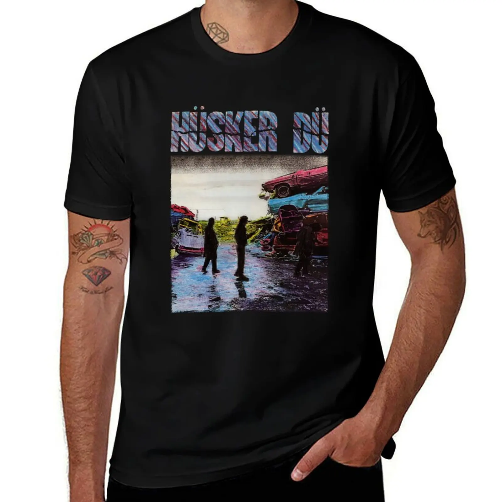 

Husker Du ,Zen Arcade T-Shirt korean fashion Clothing quick drying kawaii clothes workout shirts for men