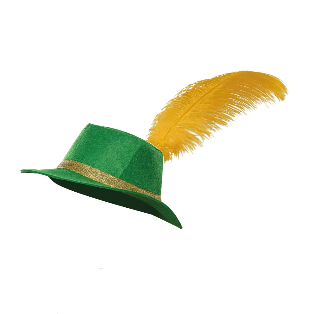 Sombrero de gato con botas, el último deseo, gorro Perrito para niños y adultos, Cosplay con encurtidos de plumas, banda para el cuello, disfraz de fiesta de Carnaval y Halloween