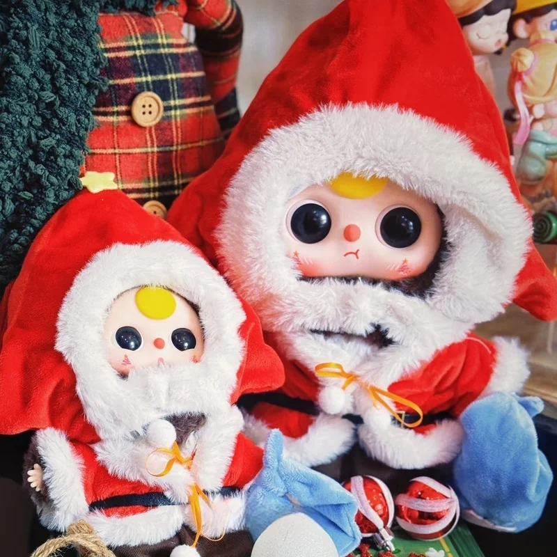 

【В наличии 】 Подлинная рождественская плюшевая глухая коробка для трех лет и детей, художественная кукла ручной работы, украшение для рабочего стола, милая игрушка в подарок