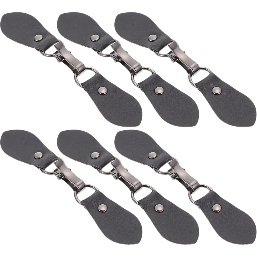 

6Pairs Coat Wrap Clips Shawl Toggle Buckles Exquisite Craftsmanship Easy to Use for Various Outfits Replacement