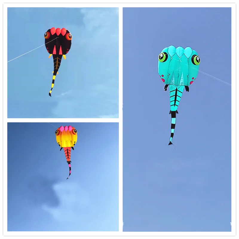 

free shipping new tadpole kites flying inflatable toys for adults professional kite windsurfing cartoon animal kite air bounce