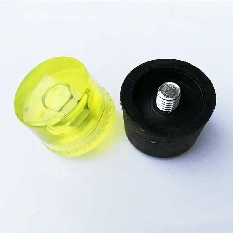 Rubber Hammer Head  25/30/35/40mm Replaceable Hammer Head Mallet Hand Tool Double Faced Work Glazing Window Beads Hammer