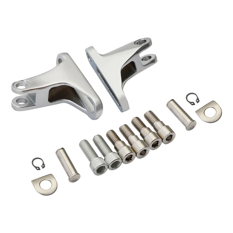 

AEA7-1 пара комплектов крепления подножки для Electra Glide Classic FLHTC 93-Later Touring задний пассажирский мини-подножка