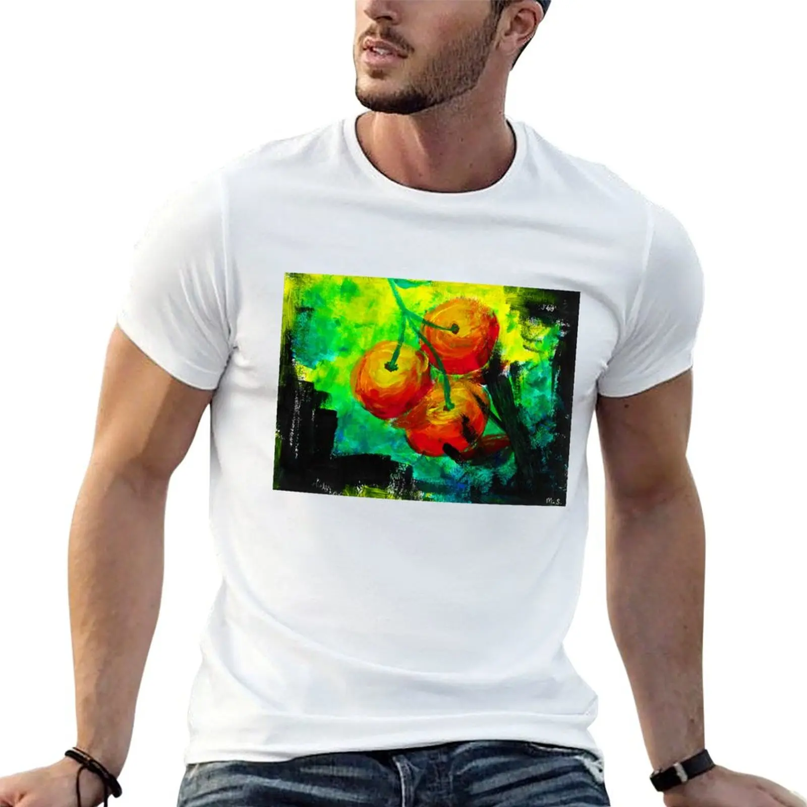 

Oranges in Darkness T-Shirt t shirt for man 100 percent cotton man t shirts high quality luxury brand T-Shirt