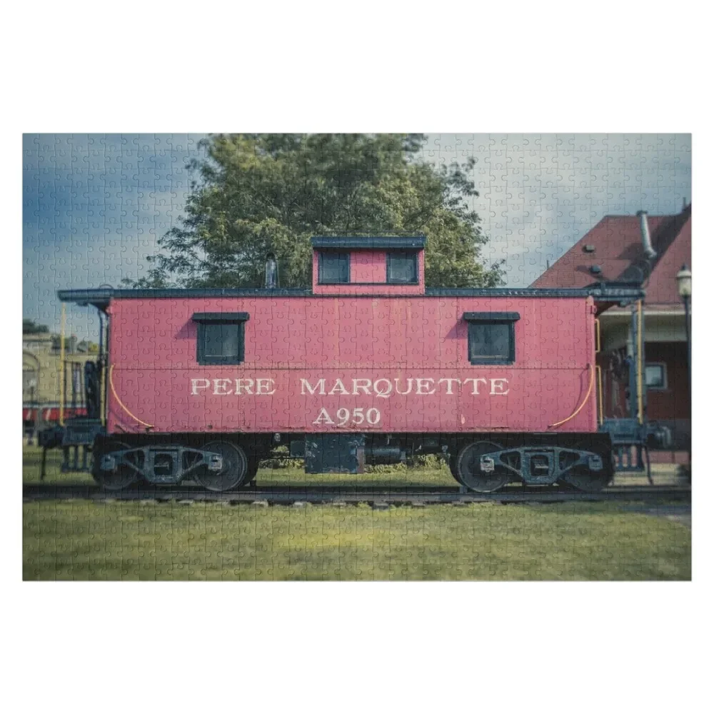 

Lonely Caboose Jigsaw Puzzle Adult Wooden Personalize Puzzle