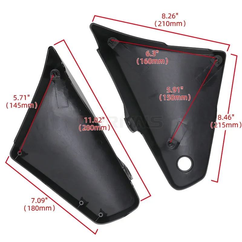 Left Right Side Battery Fairing Cover Fairing Cover For Kawasaki Vulcan VN900 Classic Custom 2006-2020 Motorcycle Accessories