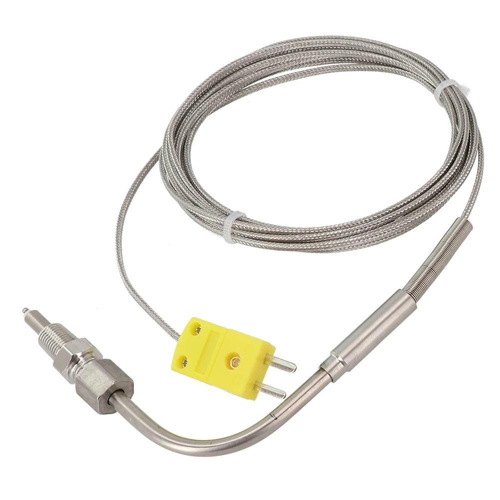 EGT Probe Sensor K Type Thermocouple 1250°C Adjustable Connector EGT High Temperature K Type Pressure Lock Probe