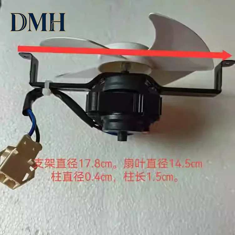Motor de Indução para Peças de Armário de Refrigeração Whirlpool, 1 Peça, Motor de Ventilador de Congelador Série ZYD-2J 220V