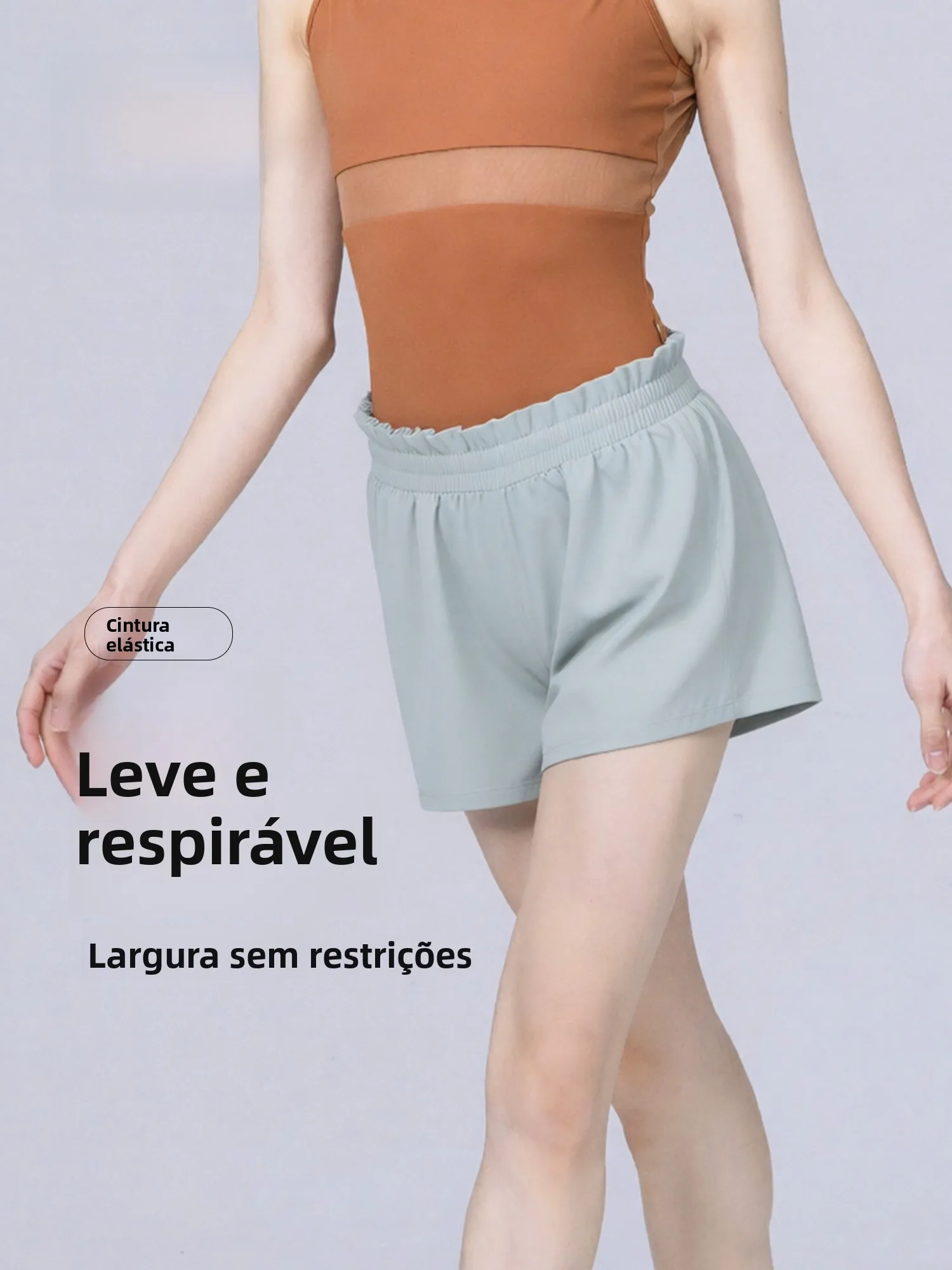 adult-women's-dance-practice-shorts-lace-trim-ballet-training-uniform-stage-performance-costume-mid-waist-elastic-fitness-pants