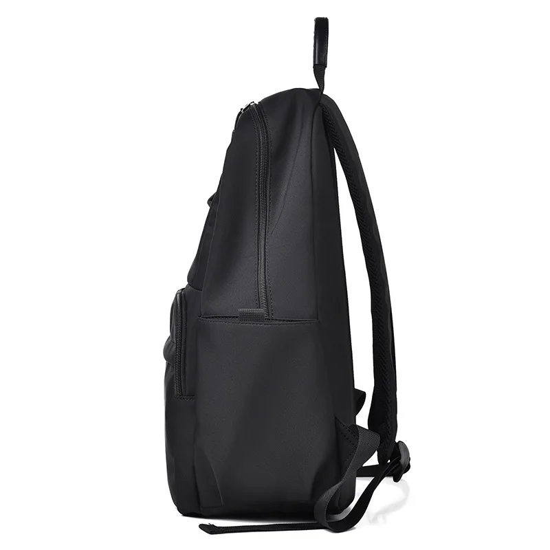 Mochila de nailon a la moda para mujer, morral escolar coreano de Color sólido para adolescentes y estudiantes universitarios