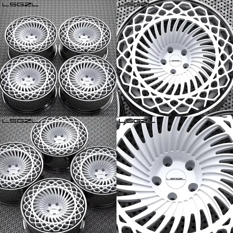 

i 2 Piece Monoblock Deep Concave Forged Alloy Car Wheel 5x120 5x114.3 5x112 5x130 18 19 20 22 24 Inch Rim for