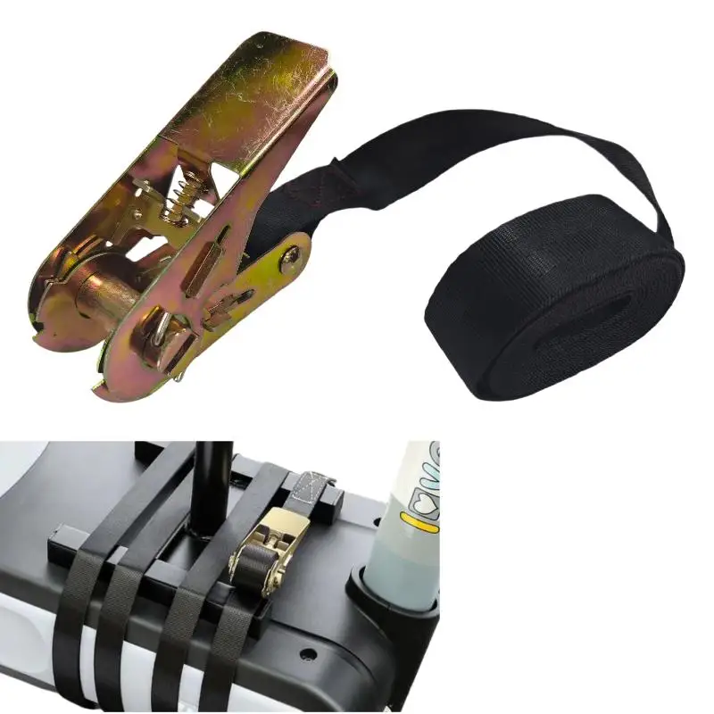 1Pcs Freight Car Fixed Tightener 1/2/3/4 Meters Cargo Strap Ratchet Tensioner Tighten Rope For Luggage Goods Transportation