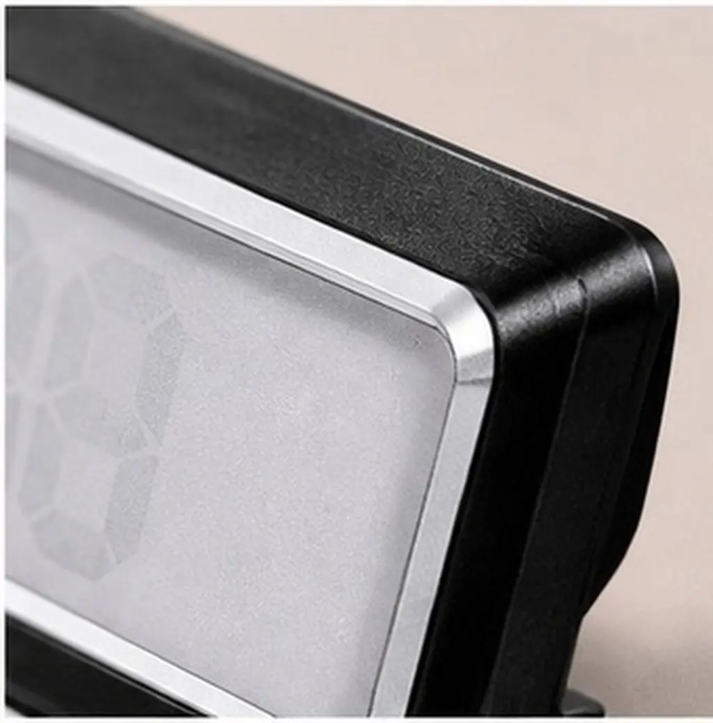3Pcs High Transparency Reusable Label Holder Price Tag Display Stand for Jewelry Store Bakery Shelf Cost Sign Holder Alloy Stand