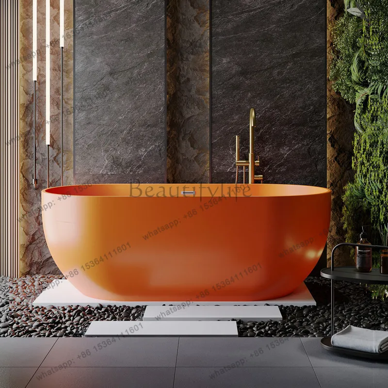 Acrylic bathtub home bed and breakfast small apartment bath mobile customization