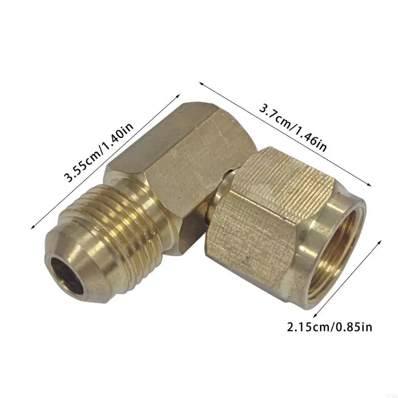 M7DA Leakproof Gas Line Brass Coupling 5/8 Inch for Home Gas Equipment Installation