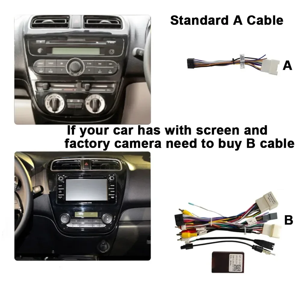 For Mitsubishi Mirage Attrage 2012-2018 Car Radio Android Automotive Multimedia Player Navigation GPS Carplay Screen Auto Stereo