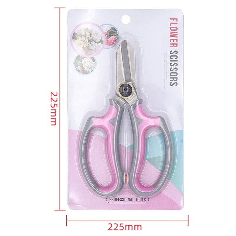 Dobeli Pruning Shears 3cr13 Steel Flower Branch Floral Home Garden Scissors Grip PP Handle Gardening Tools