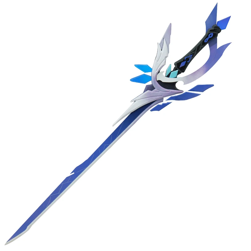 Genshin Impact Skirk-espada de Cosplay, réplica de armas Azurelight para Halloween, fantasía de Navidad, accesorios de disfraces de fiesta