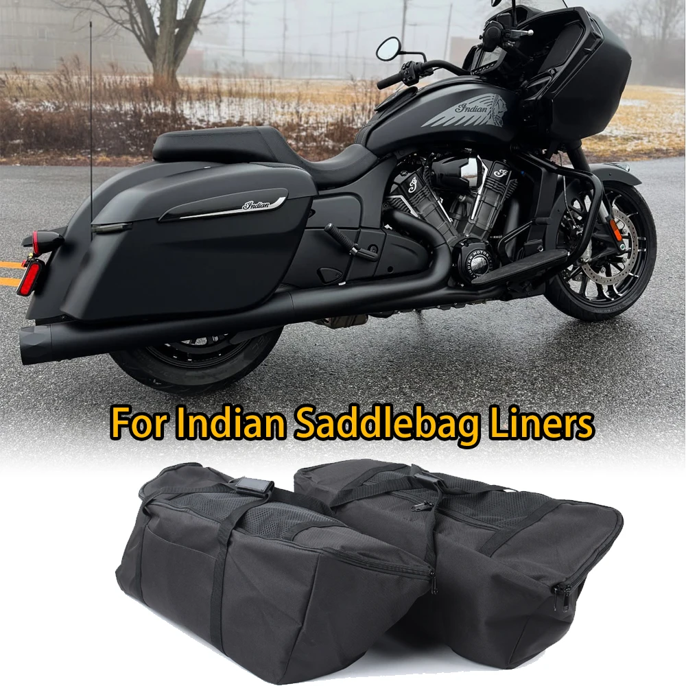 

Новые водонепроницаемые седельные сумки для мотоциклов Indian Challenger/Roadmaster с монтажными ремнями, прочные аксессуары для туристического багажа