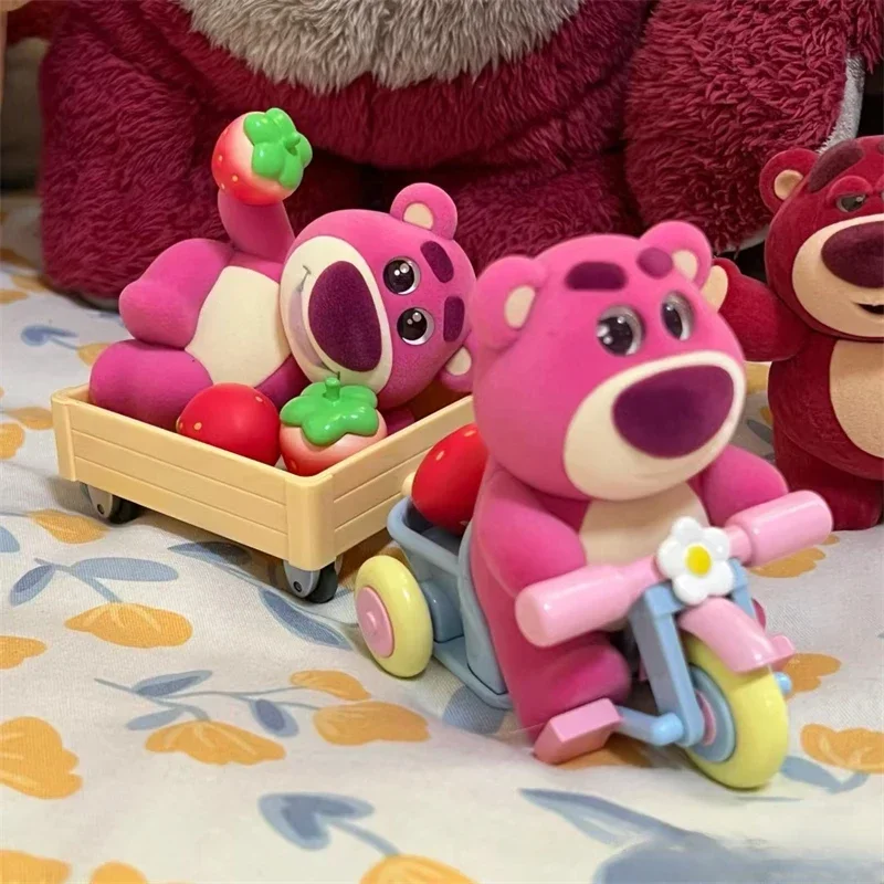 

Disney Pixar Toy Story Lotso Strawberry Bear Orchard Action Figure Dolls Toys Desktop Model Ornaments Chidren Christmas Gifts