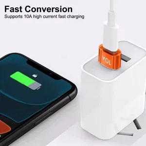 USB To Type-C Adapter 10A OTG USB 3.0 Type C Male To USB Female Converter Fast Charging Data Transfer For Macbook iphone Samsung 6 best sales notebook dell - №3