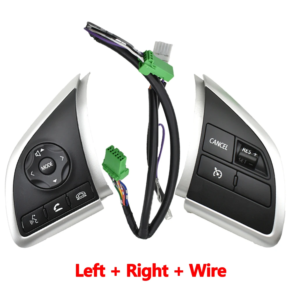 

BINGWFPT Multifunction Steering Wheel Switch For Mitsubishi ASX 2013 2014 2015 Audio Volume Bluetooth Cruise Control Button