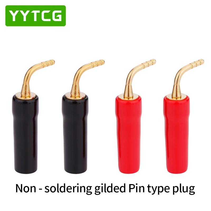 

YYTCG 8PCS 2 MM Wire Pin Terminals Plug Banana Plugs Speaker Screw Lock Cable Connectors Rubber Wire Adapter Covers