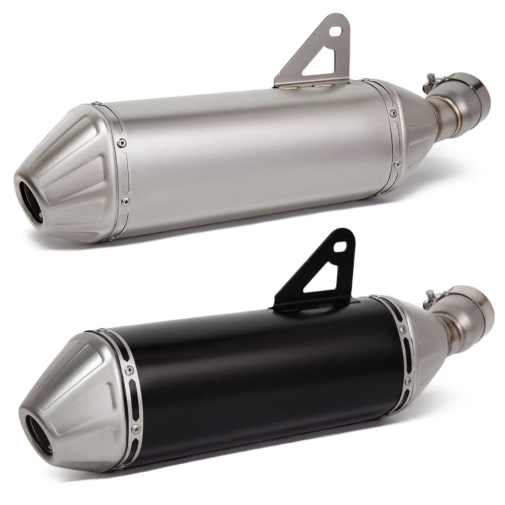 800X Exhaust Muffler For Kove 800 X Pro Rally Touring Adventure Motorcycle Exhaust 60MM Interface Slip on Line Tail Tube Kit