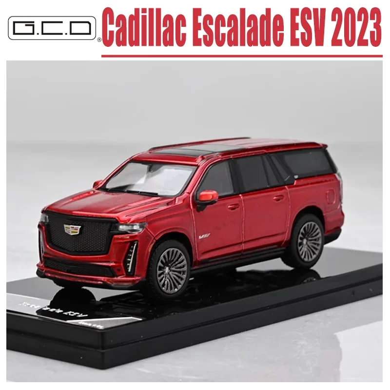 

GCD 1/64 Cadillac Escalade ESV 2023 Alloy Toy Motor Vehicle Diecast Metal Model Gifts