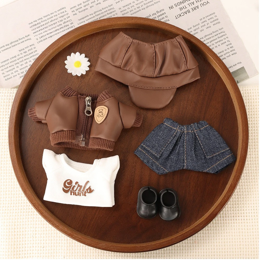 ชุดเสื้อแจ็คเก็ตหนังเทียมและกา - Street Fashion Clothes บทวิจารณ์และราคา