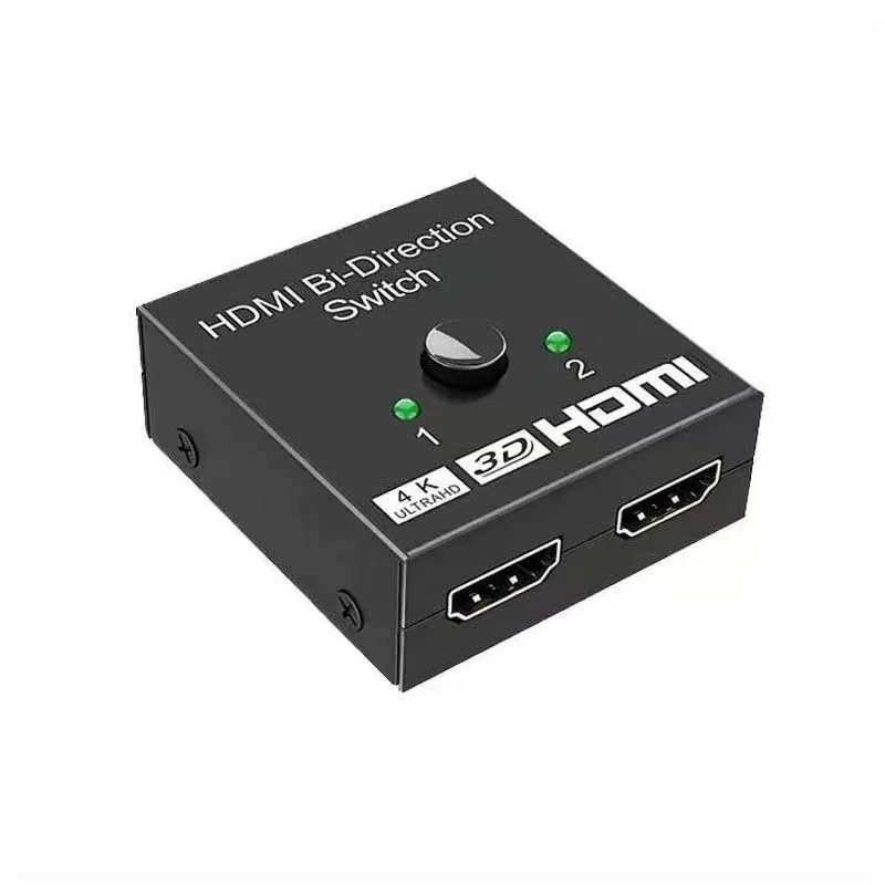 

4K HD HDMI-compatible Switch Bi-Direction 2.0 Splitter 1x2/2x1 Adapter 2 in 1 out Converter for PS4 Pro/4/3 TV Box 4K Switcher