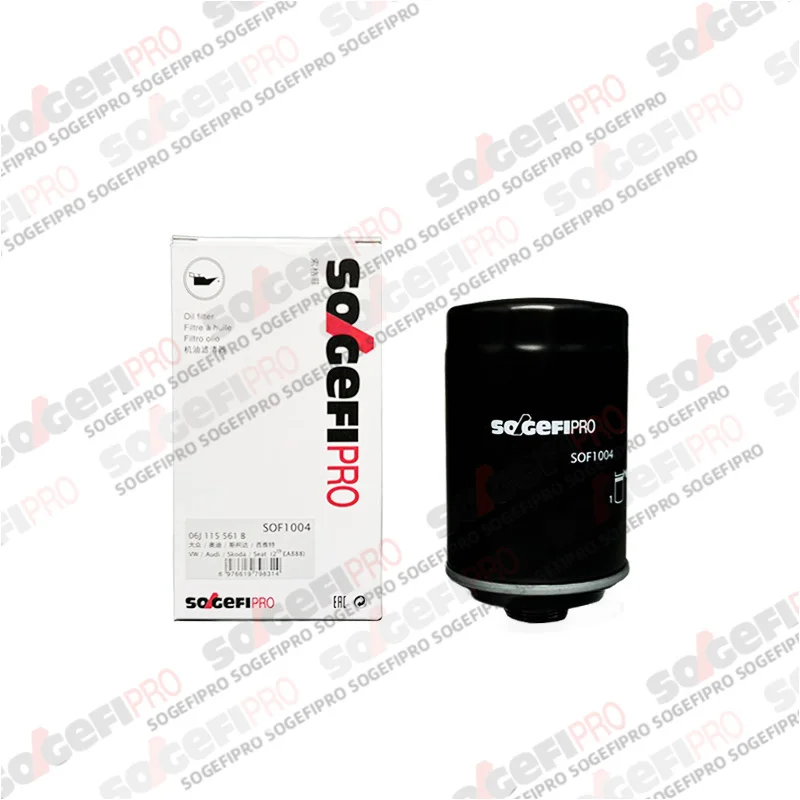 

For Audi A3 A4B8 A5 A6C7 A8D4 Q3 Q5 TT VW Golf 5 6 Beetle Eos CC Jetta Passat B6 B7 Tiguan Octavia Superb SOGEFIPRO Oil Filter