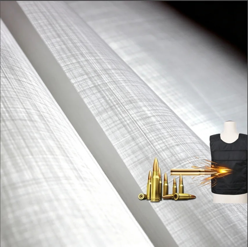 UHMWPE  fabric Light weight high performance Protective Fabric UD cloth High-Strength Abrasion & Tear Resistant
