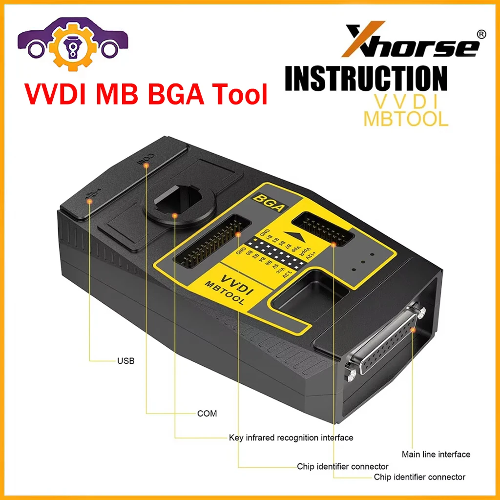 2025 New Xhorse VVDI MB BGA Tool For B-enz Key Programmer For B-enz VVDI MB Tool NO Token Pk Xhorse MINI OBD TOOL