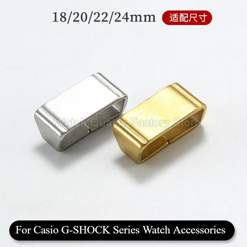 Exquisite Stainless Steel Watch Accessories 18 20 22 24mm for Casio G-SHOCK GA100/110 GW-9400 GX-56 Series Sturdy and Durable