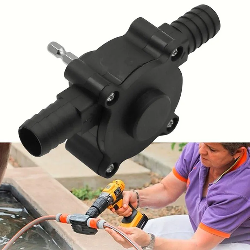 Water Pump Mini Household Small Outdoor Portable Electric Drill DC Pump Garden Tool Self Priming Centrifugal Pump