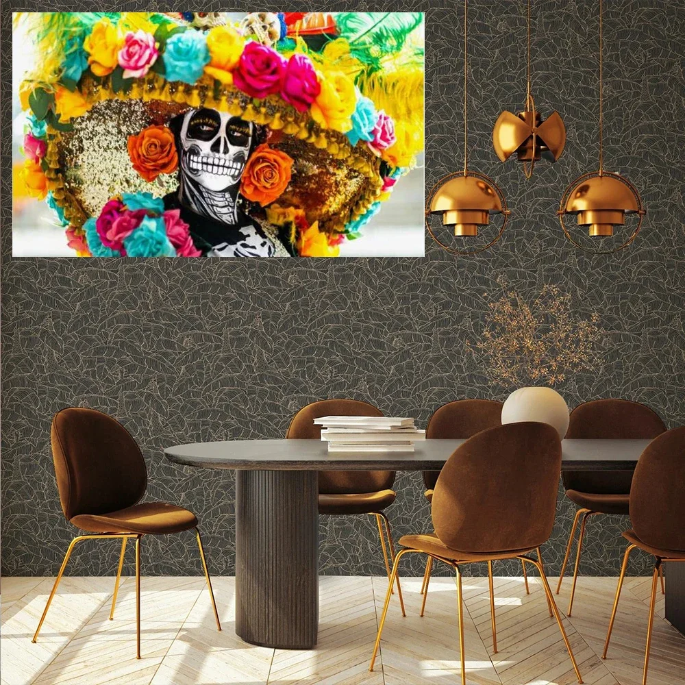 2X3FT 90x150cm banner of Wall decoration CUSTOM flag of Day of the dead in Mexico