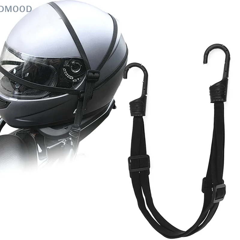 New Universal Motorcycles Retractable Helmet Luggage Elastic Rope Strap Bicycle Motorcycle Accessories Organizer Net Rope Hook