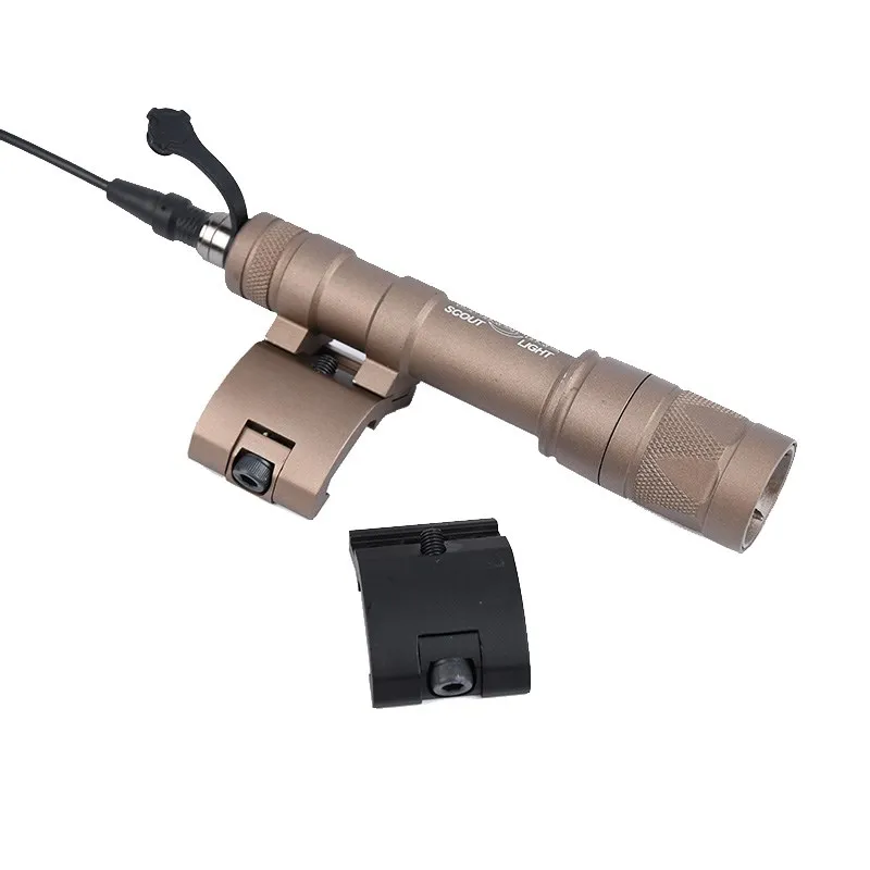 Surefir Airsoft M600 M600C Weapon Light Flashlight  M300A Tactical  Hunting Weapon With Offset Mount Base