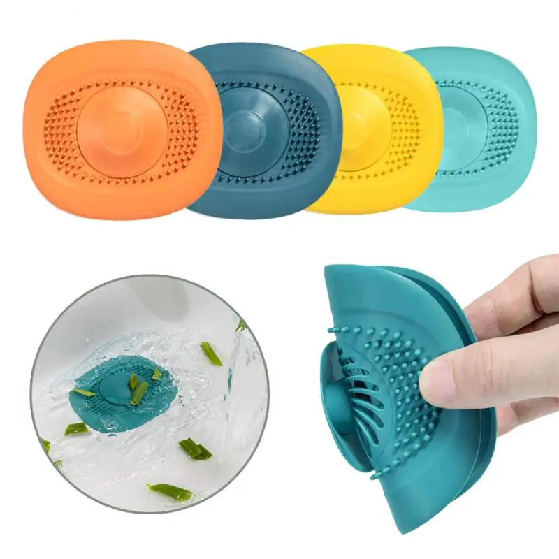 Bathroom Washbasin Drain Hair Catcher Irregular Pattern Bath Stopper Plug Sink Strainer Filter Kitchen Accessory Dropshipping