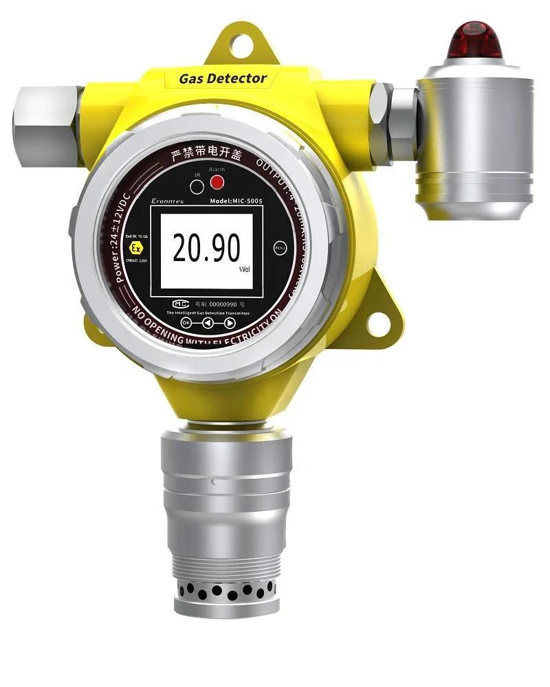 MIC500S-24h Continuously Monitoring Outdoor Indoor   Radon/Rn Fixed Online Gas Leak Detector